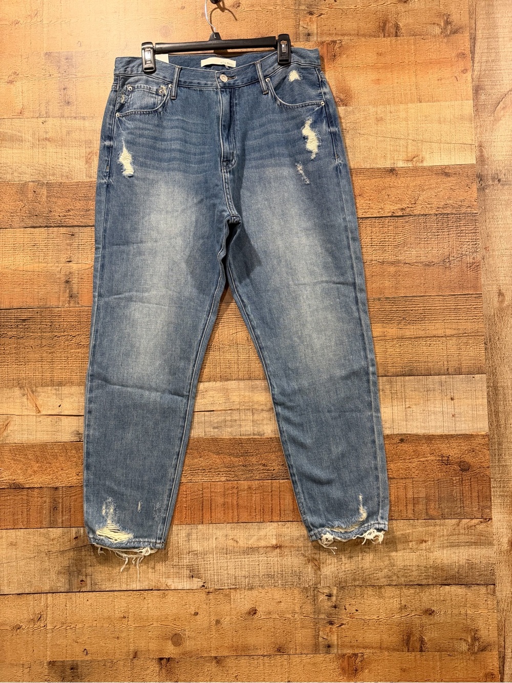Ella Moss Jeans-New With Tags Vintage High Rise Distressed Jeans Size 31